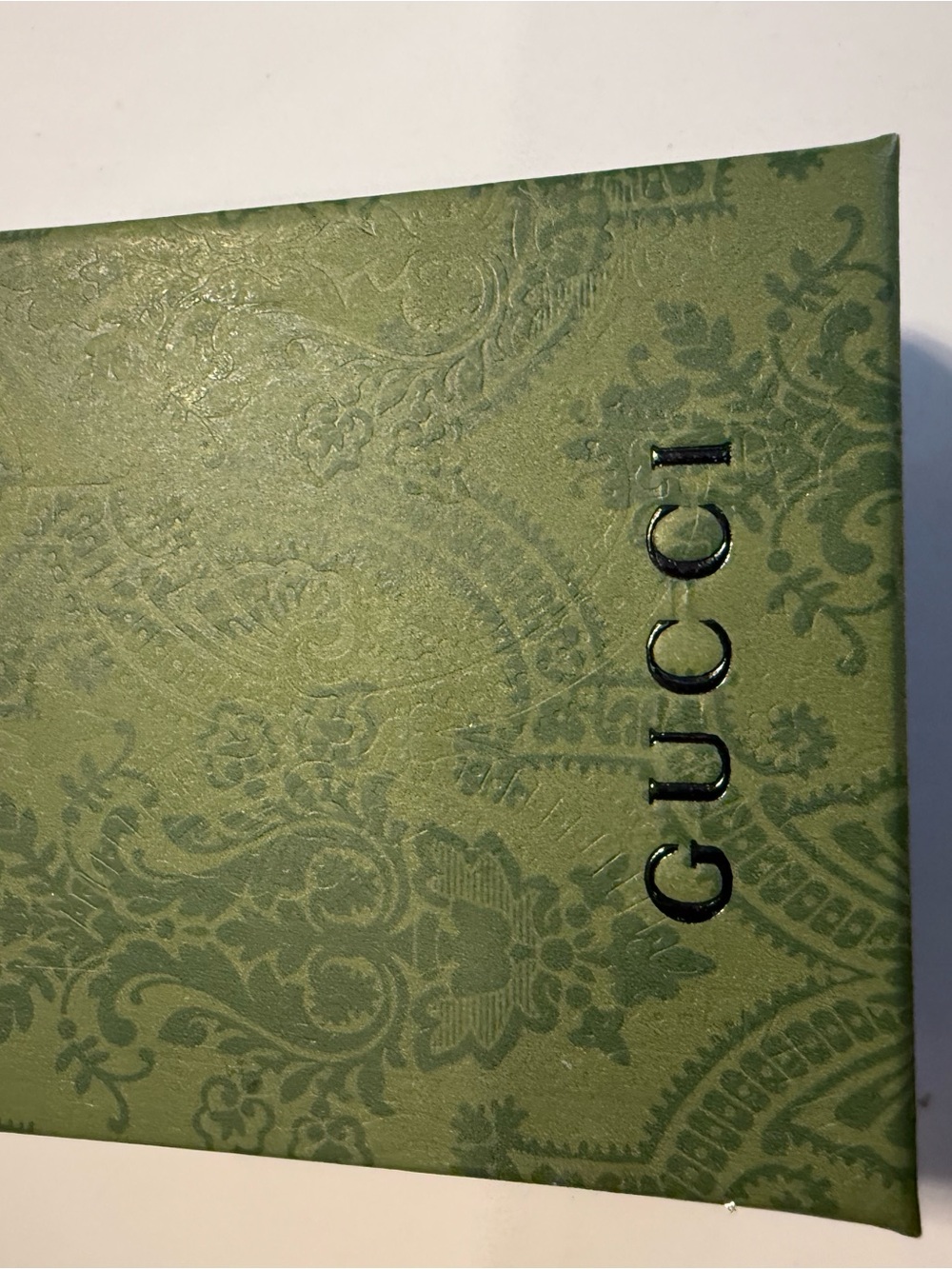 Gucci Gold Tone Interlocking G Hoop Earrings - Picture 5 of 5